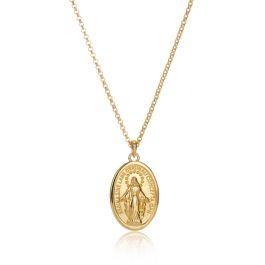 St mary hot sale medallion necklace