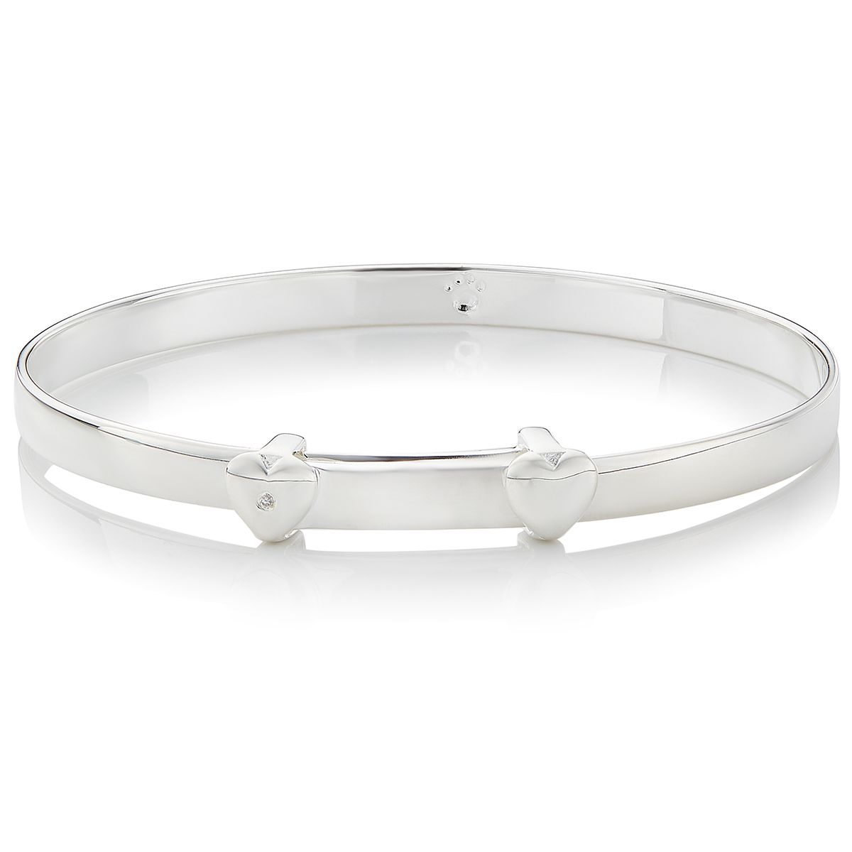 Woven - Twisted Silver Baby Bangle | Shop Mountain Moverz